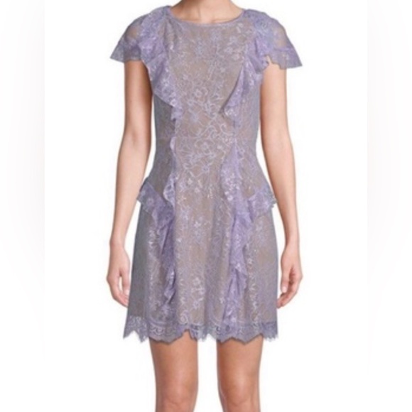 For Love And Lemons Lavender Strapless Dress - Picture 1 of 4